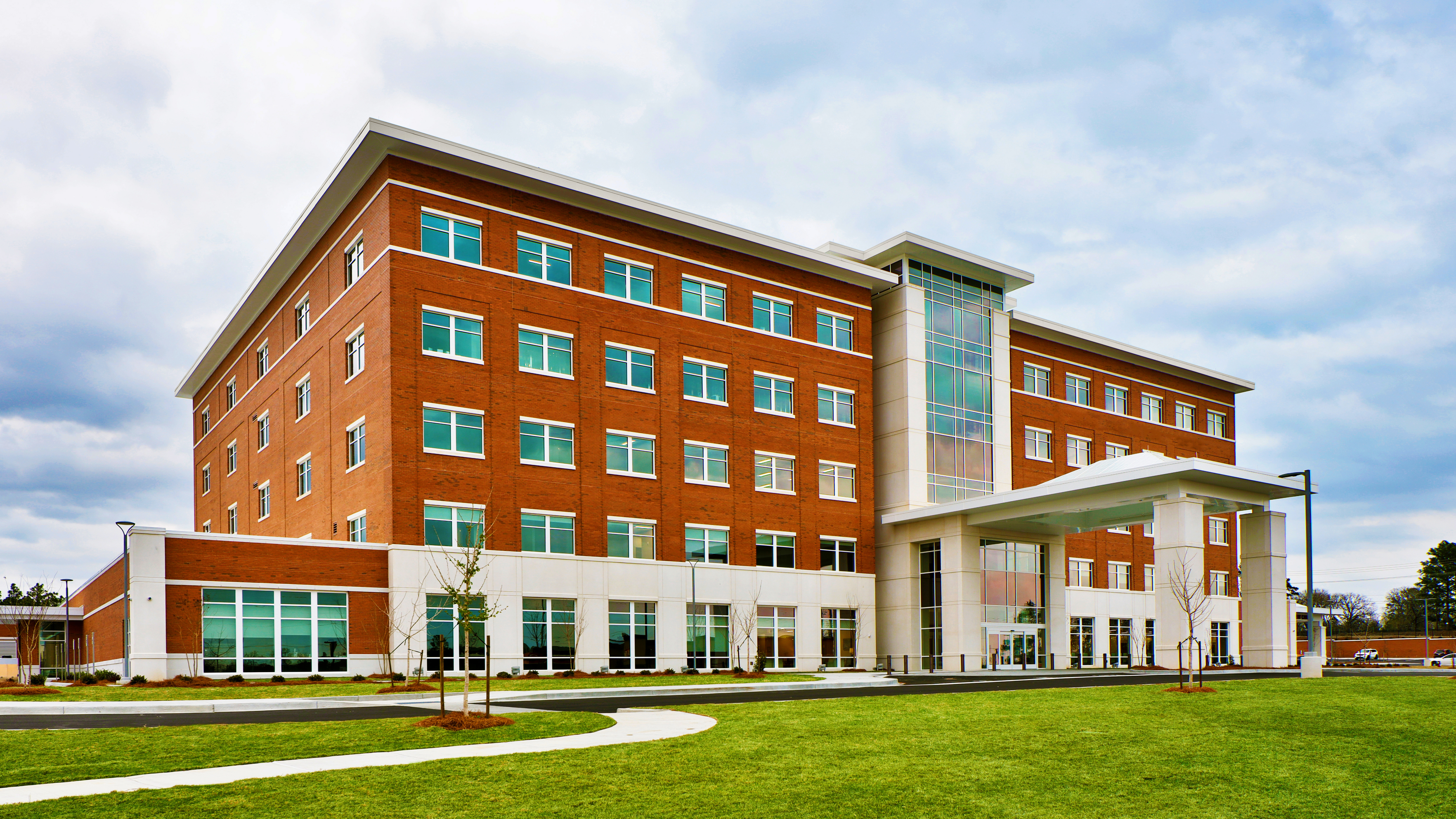 Hospital and healthcare facility exterior served by Air Tech Solutions