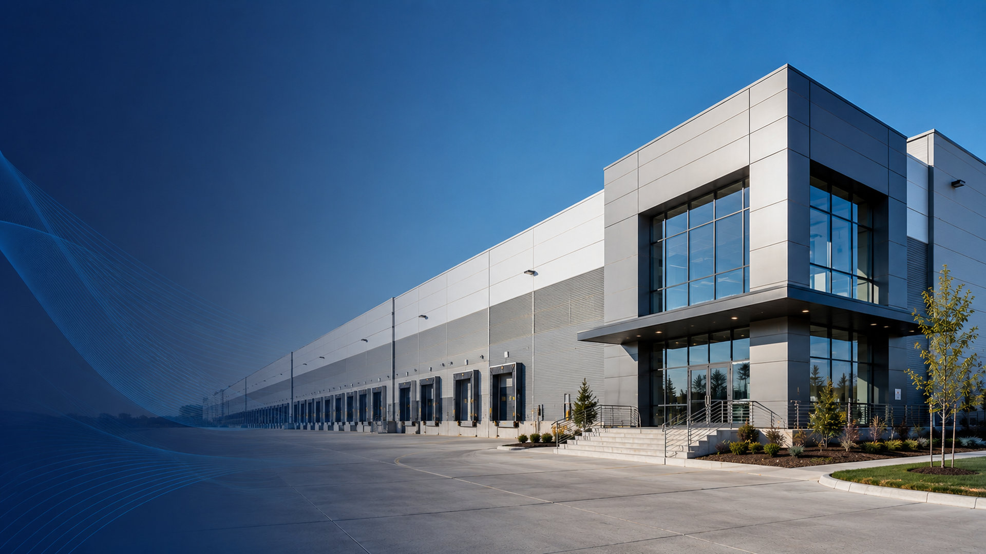 Industrial property exterior served by Air Tech Solutions
