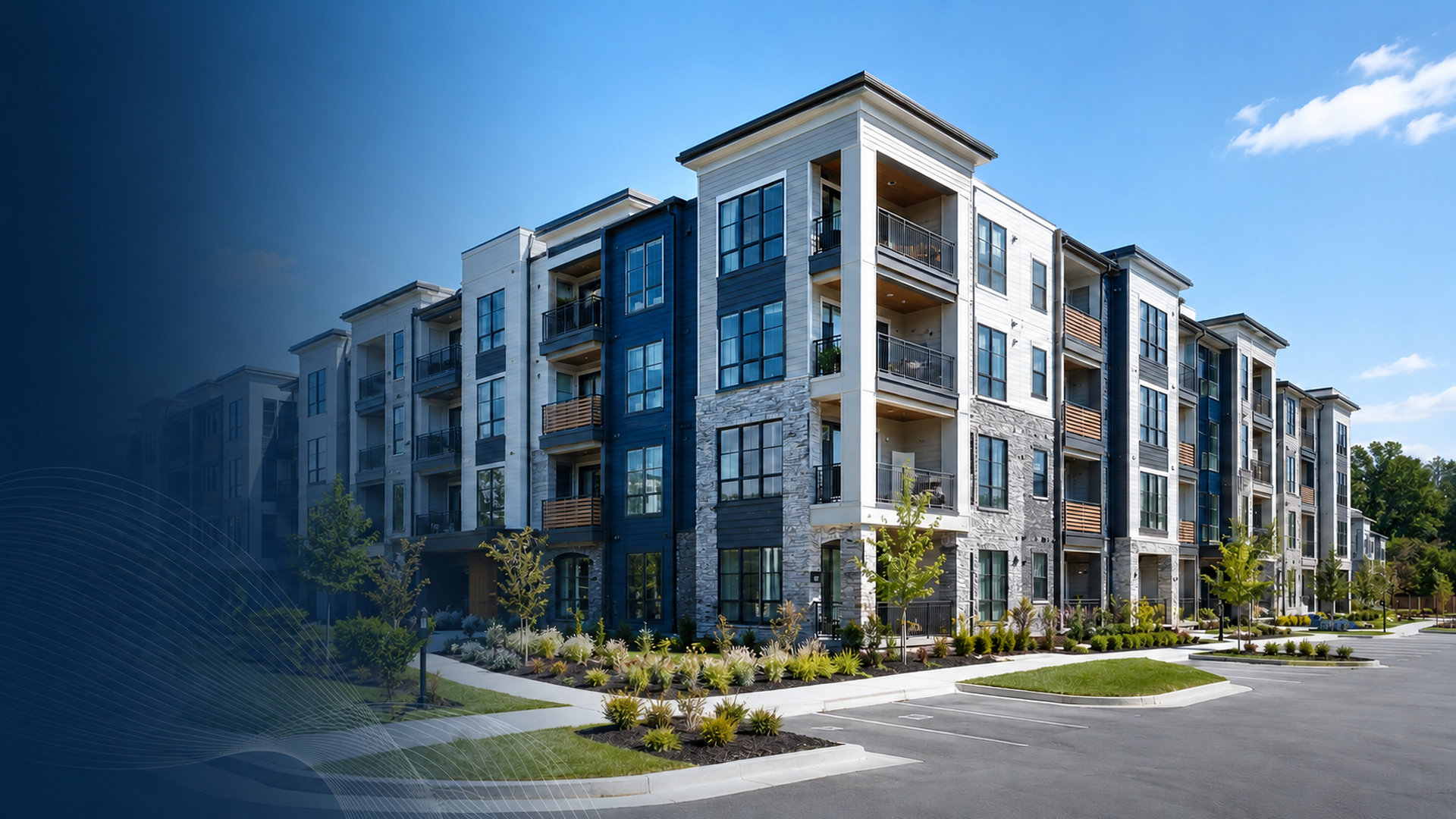 Multi-family property exterior served by Air Tech Solutions